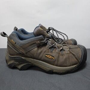 Size 10.5 - KEEN Targhee II Low Leather - WATERPROOF - Canteen / Dark Olive -...